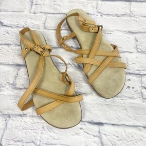 SunJuns GH Bass Co soft leather sandals